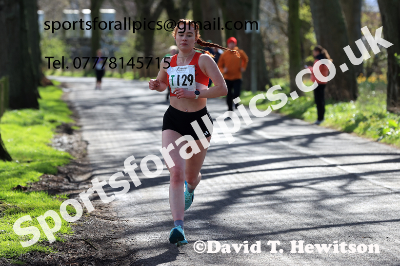 Senior Womens 6 Stage Road Relay, 2026 Northern Mens 12 and Womens 6 Stage Road Relays and Young Athletes 5k, Sheepmount Stadium, Carlisle. Photo: David T. Hewitson/Sports for All Pics